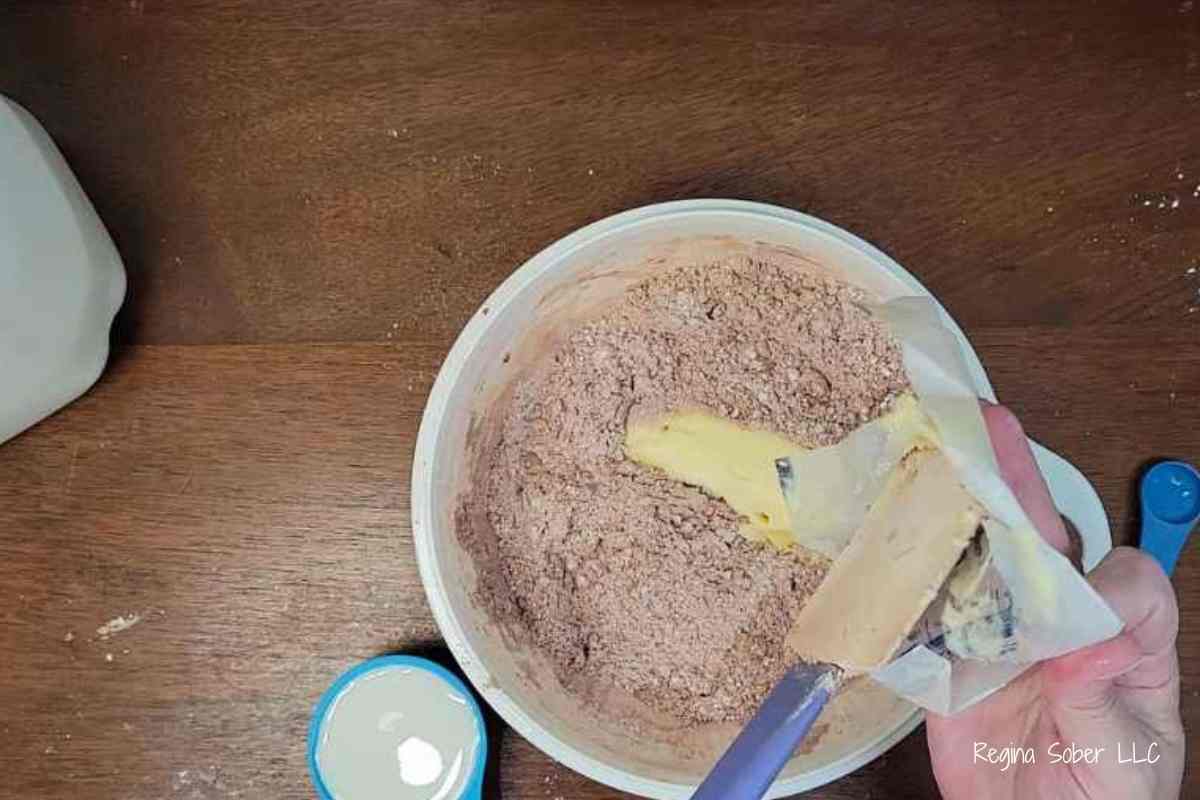 softened butter in butter frosting