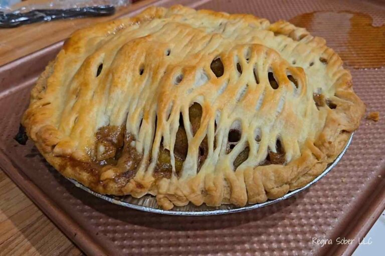 mock apple zucchini pie