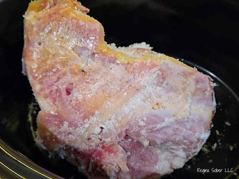 leftover ham bone in slow cooker