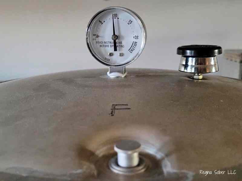 pressure gauge on canner