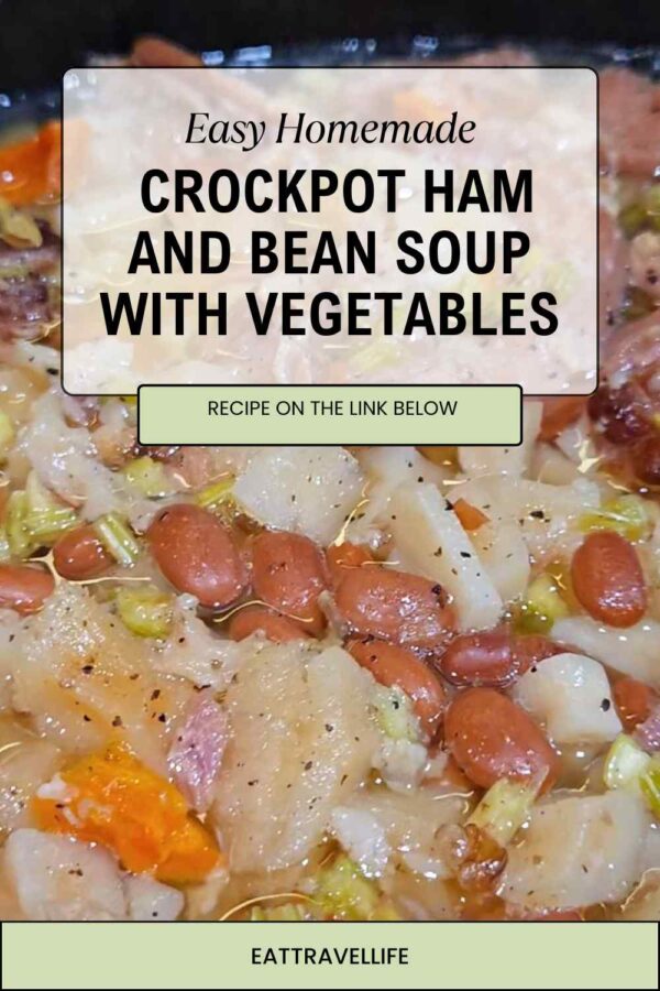 Warm up with this comforting crockpot bean soup recipe. Easy to make and packed with flavor, it's the perfect meal for any chilly day.