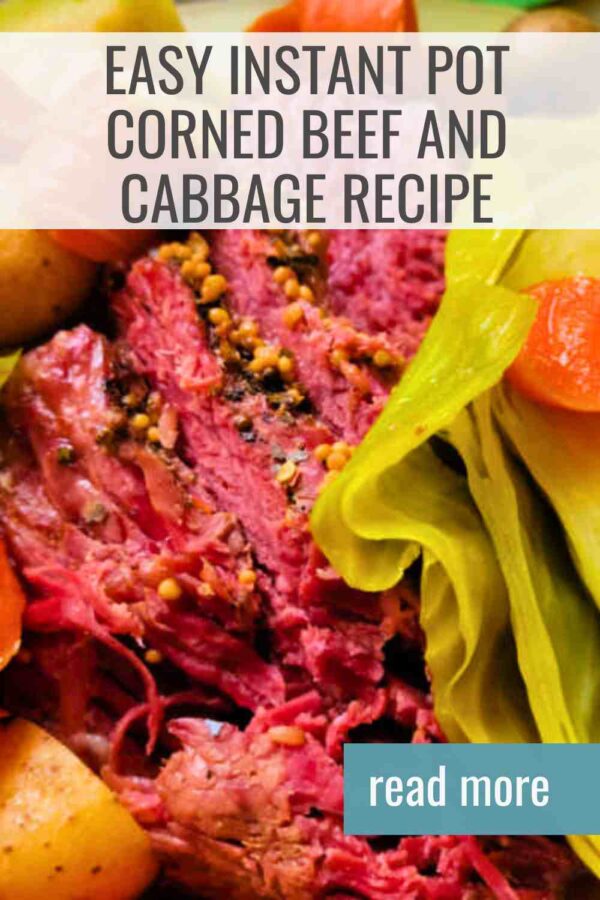 Skip the long simmer and make corned beef and cabbage in the Instant Pot instead. This easy recipe creates tender beef with cabbage, carrots, and potatoes for a classic comfort meal. Perfect for busy families who want a hearty homemade dinner with minimal effort.