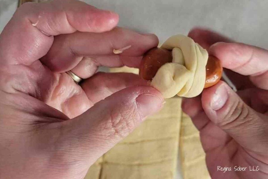 rolled lil smokies