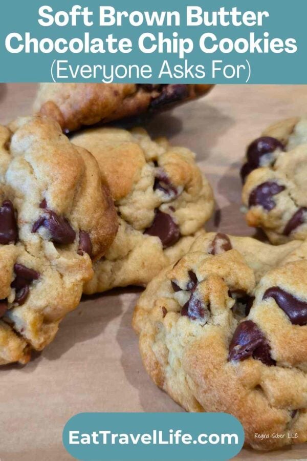 Soft brown butter chocolate chip cookies with crisp edges, soft centers, and deep nutty flavor. A practical, step‑by‑step recipe that teaches you how to brown butter, measure it correctly, and bake reliable cookies every time.