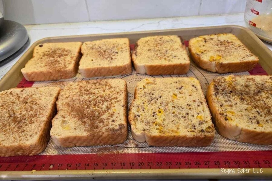 add a little cinnamon on top before baking for more cinnamon flavor
