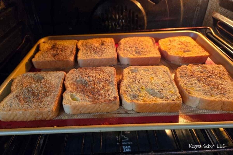 bake the french toast 