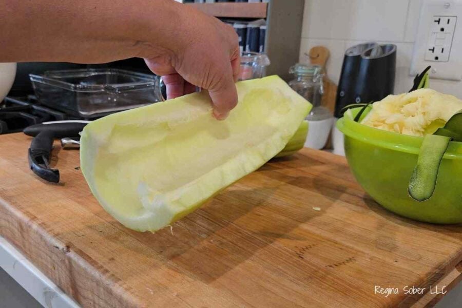 zucchini boat with no seeds